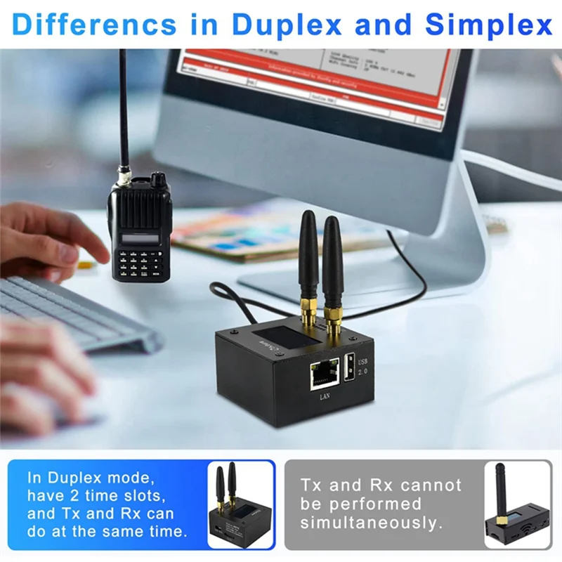 New!!For Raspberry Pi Orange Pi Duplex Hotspot Raspberry Pi Mmdvm Duplex Hotspot Multi-Function Duplex Hotspot Board - Image 6