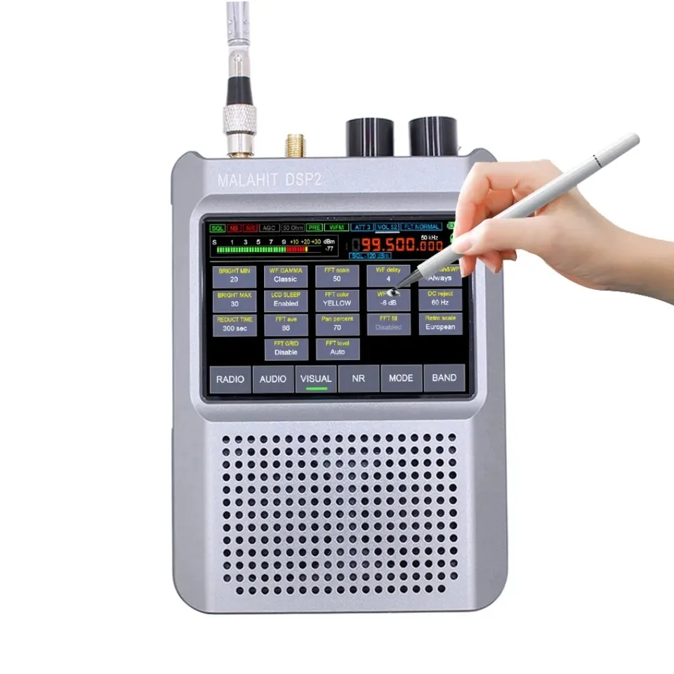 New Malahit-DSP2 SDR  Radio Firmware 2.40 Genuine Second Generation  Malachite DSP Receiver 10kHz-380MHz 404MHz-2GHz - Image 7