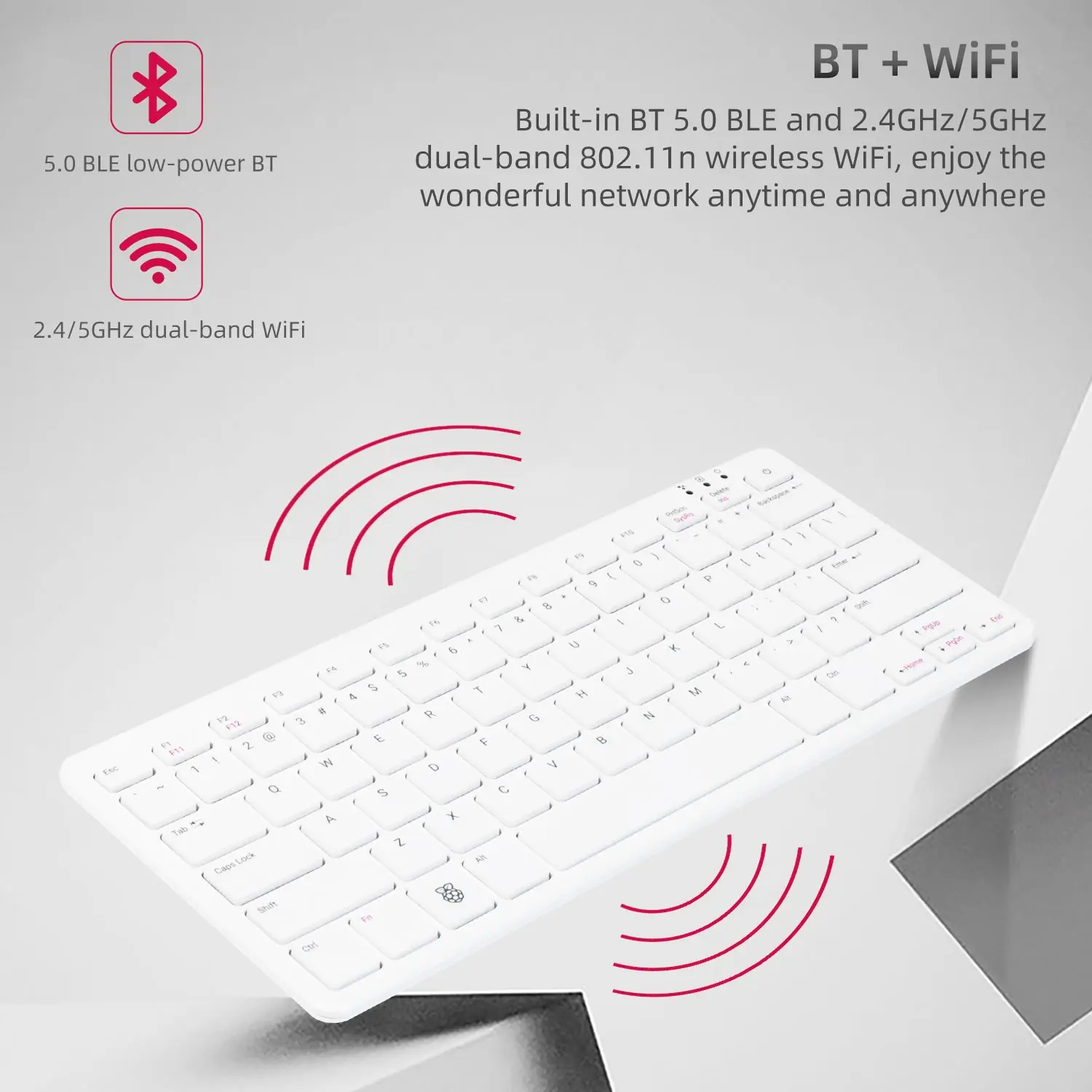 New Raspberry Pi 500 Official Keyboard Powerful Computer Kit Mainboard All in One Programming Built Into Quad-core Arm Processor - Image 4