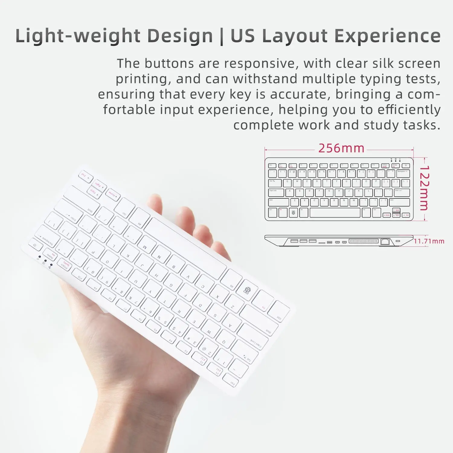 New Raspberry Pi 500 Official Keyboard Powerful Computer Kit Mainboard All in One Programming Built Into Quad-core Arm Processor - Image 5