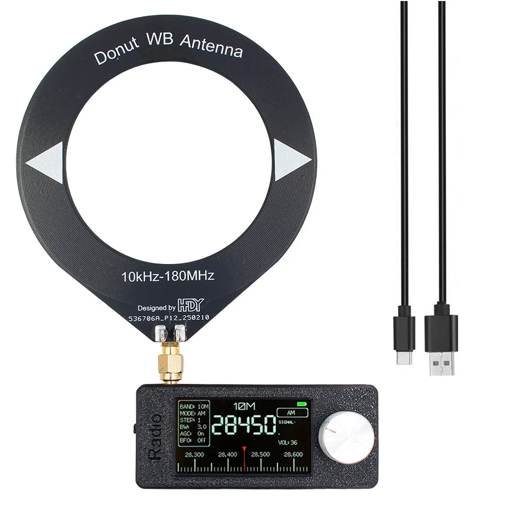 New SI4732 0.5-108mhz Pocket Mini Radio LSB USB AM FM All Band Radio Receiver with Antenna FM/AM Radio HF SW MW VHF Radio - Image 10