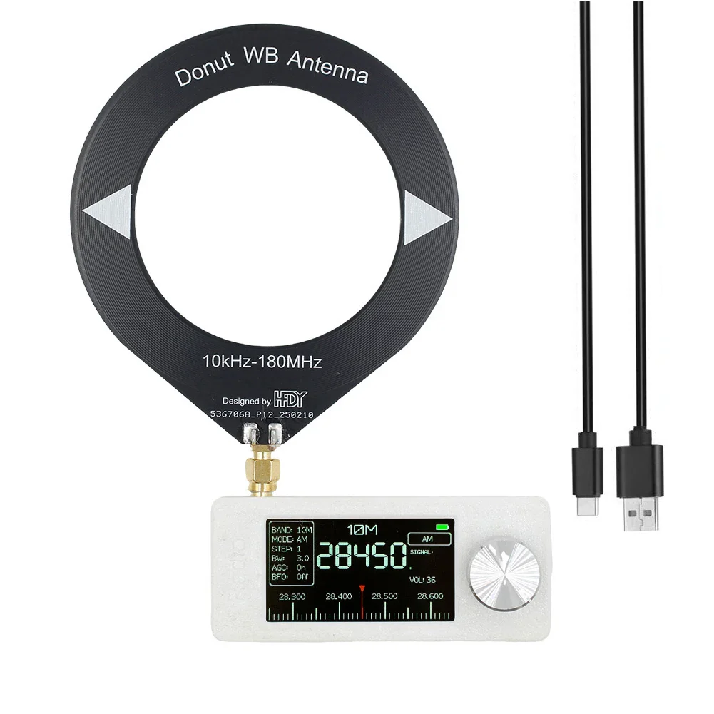 New SI4732 0.5-108mhz Pocket Mini Radio LSB USB AM FM All Band Radio Receiver with Antenna FM/AM Radio HF SW MW VHF Radio - Image 12