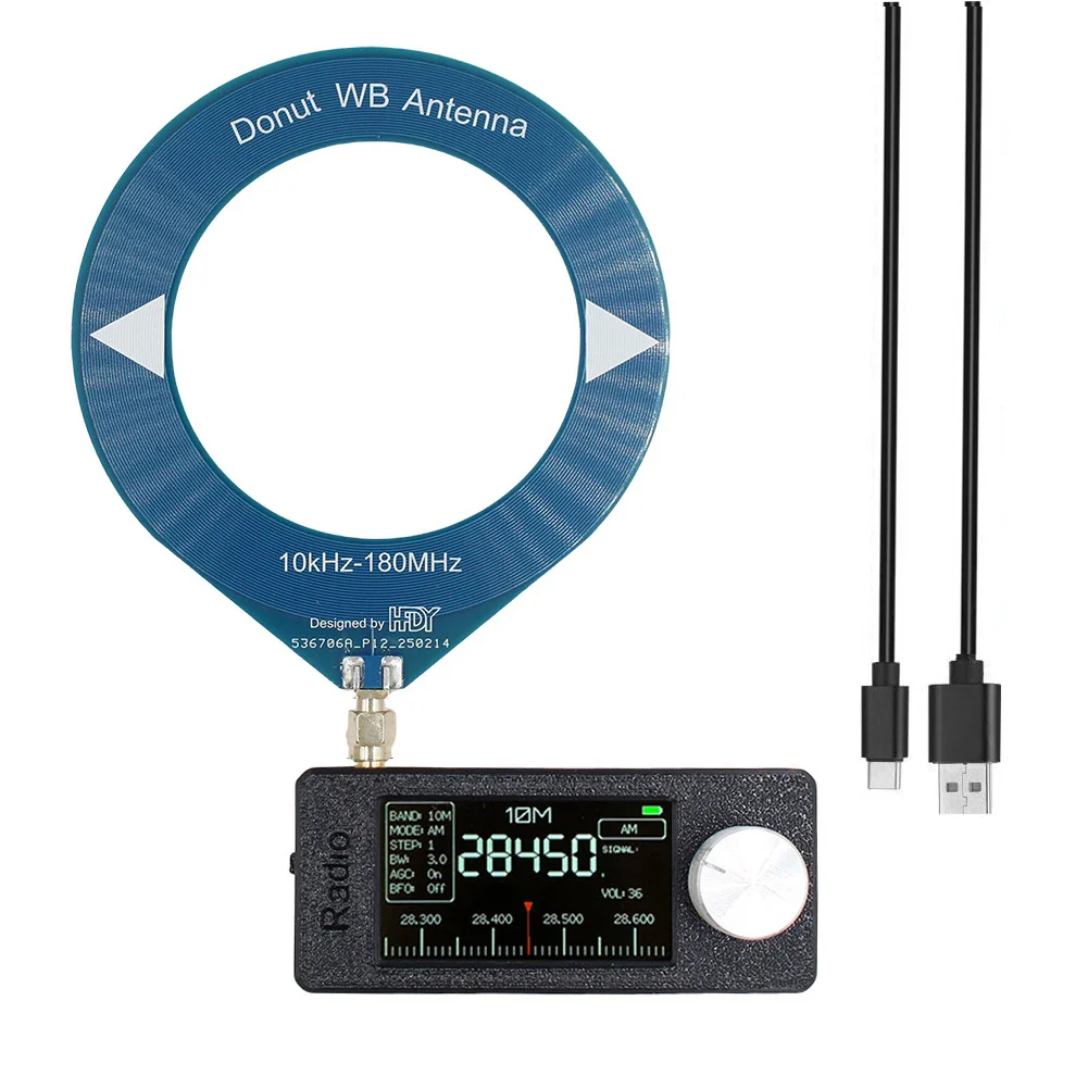 New SI4732 0.5-108mhz Pocket Mini Radio LSB USB AM FM All Band Radio Receiver with Antenna FM/AM Radio HF SW MW VHF Radio - Image 13