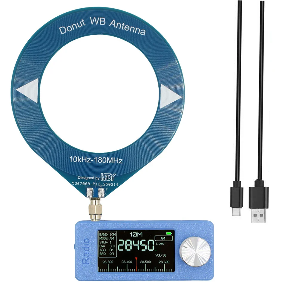 New SI4732 0.5-108mhz Pocket Mini Radio LSB USB AM FM All Band Radio Receiver with Antenna FM/AM Radio HF SW MW VHF Radio - Image 14