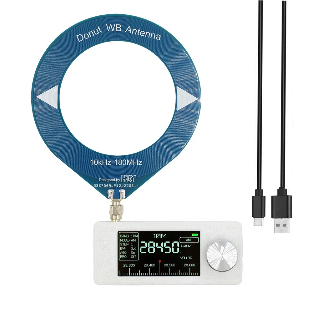 New SI4732 0.5-108mhz Pocket Mini Radio LSB USB AM FM All Band Radio Receiver with Antenna FM/AM Radio HF SW MW VHF Radio - Image 15