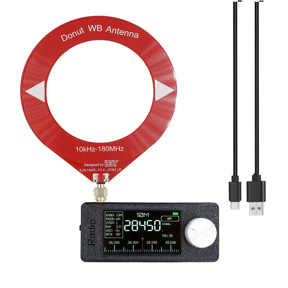 New SI4732 0.5-108mhz Pocket Mini Radio LSB USB AM FM All Band Radio Receiver with Antenna FM/AM Radio HF SW MW VHF Radio - Image 16