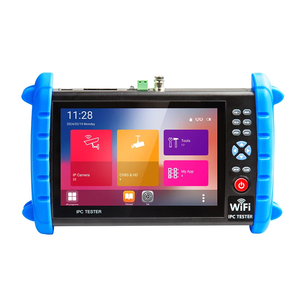 NOYAFA NF-722 ATCHS IPC CCTV Tester 7 Inch 4K Multi 8MP AHD CVI TV SDI Hdmi 1080P Input Out IP Camera Monitor Cftv IP Tester - Image 7