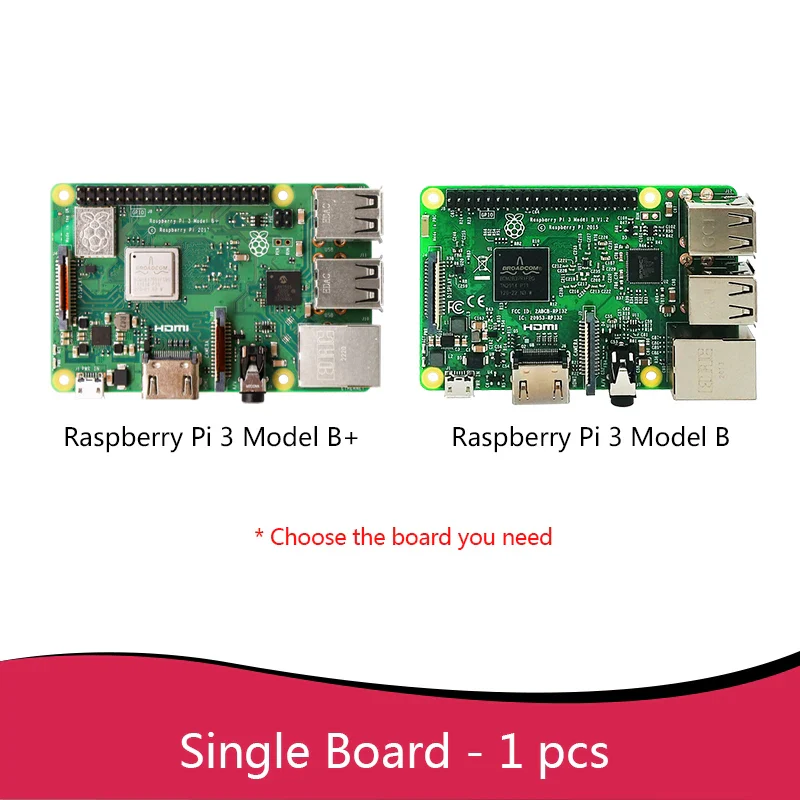 Raspberry Pi 3 Model B /3B+ Plus BCM2837 1.2G ,Raspberry Pi 3 B+ with 2.4G & 5G WIFI 4.2 BT and PoE - Image 7