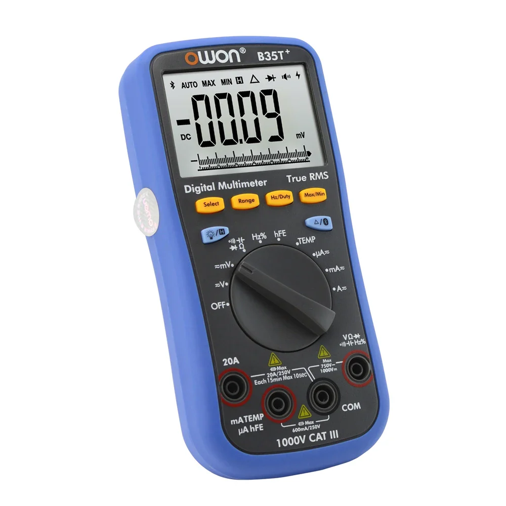 OWON B35T+ True RMS Digital Multimeter BLE 3in1 Datalogger+Multimeter+Temperature Multi-Connection for Mobile Phone Testing Tool - Image 4