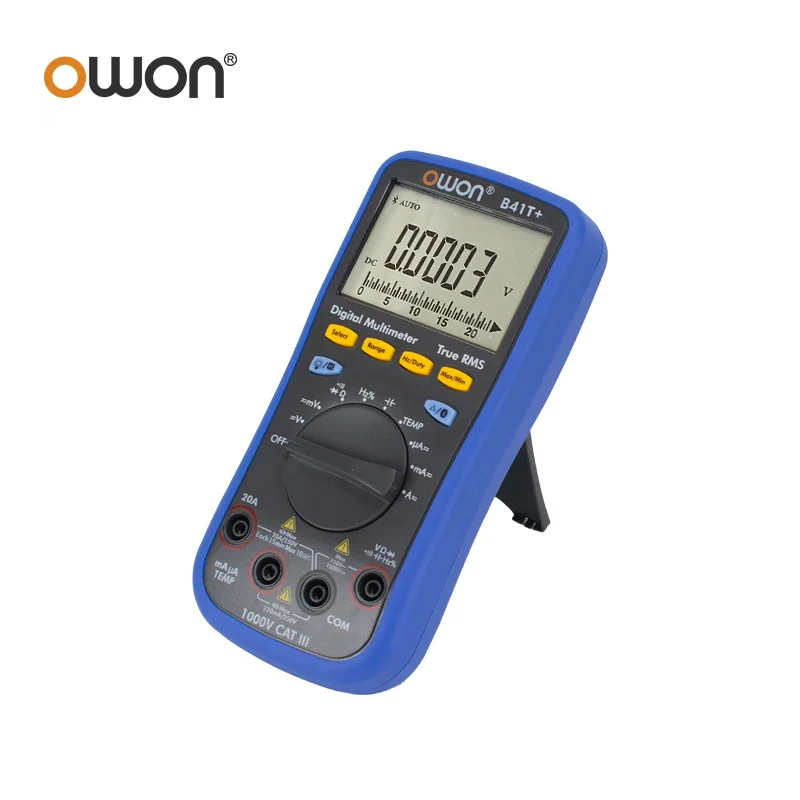 OWON B41T+ Bluetooth Digital Multimeter,Provide True RMS with Four and a Half Digits 3 in 1 Support for Offline Recording - Image 5