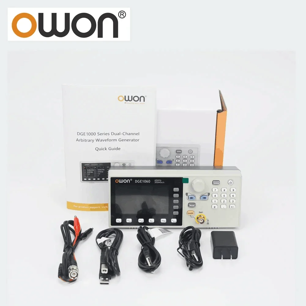 Owon DGE1030 DGE1060, 3.6-Inch Lcd Waveform Generator, Any Waveform Generator 1 Channel 30mhz 60mhz, Vertical Resolution - Image 6