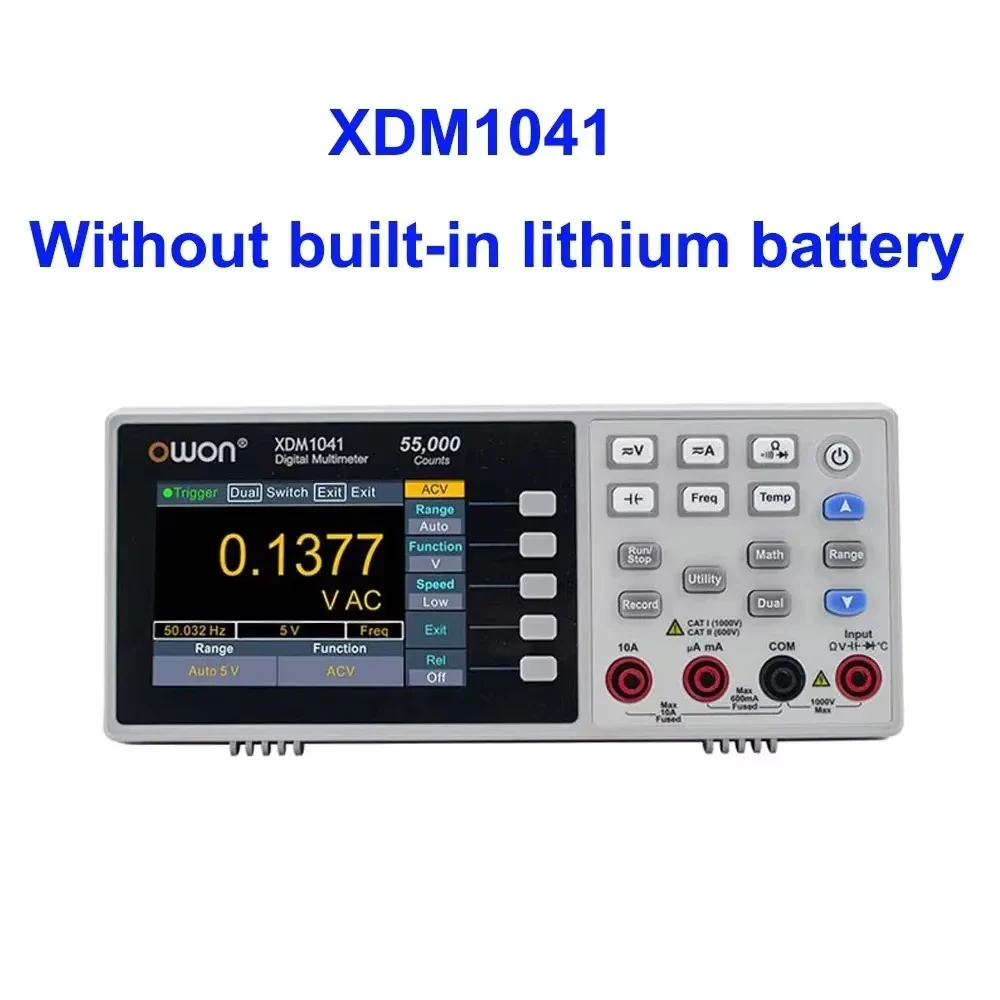 OWON XDM1041/XDM1241 4 1/2 Digital Multimeter Portable Bench LCD Multimeter True RMS AC/DC Current Voltage USB Tester Meter - Image 9