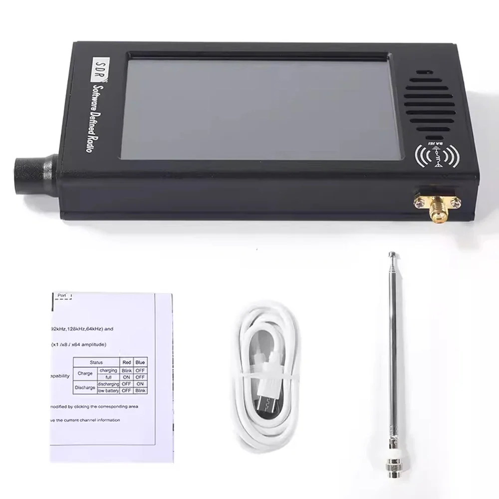 Portable Handheld Radio Set SDR Radio Receiver Professional 100KHz-149MHz Radio Multifunctional ShortWave Antenna Radio Set - Image 3
