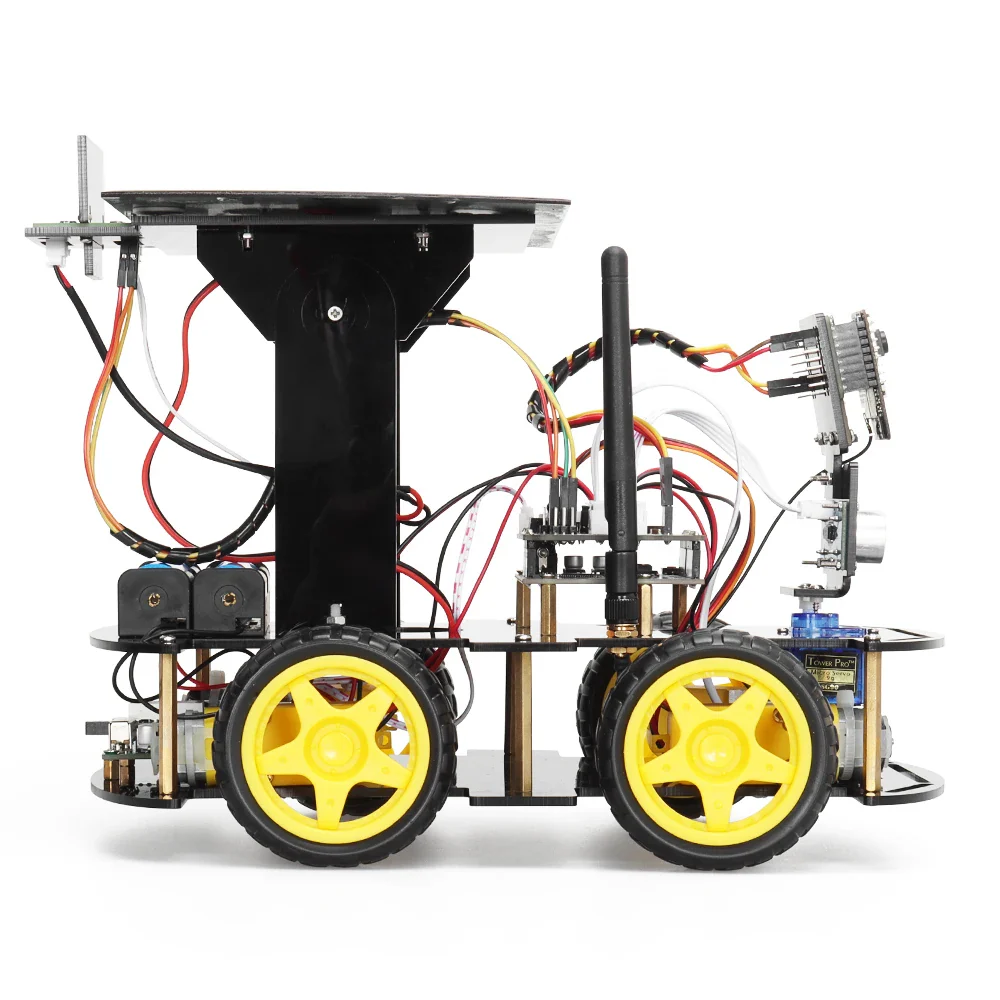 Programmable Robot Car Kit for Arduino Profesional ESP32 Cam Solar Tracking and Charging Set DIY Electronics Project Robotic Kit - Image 4