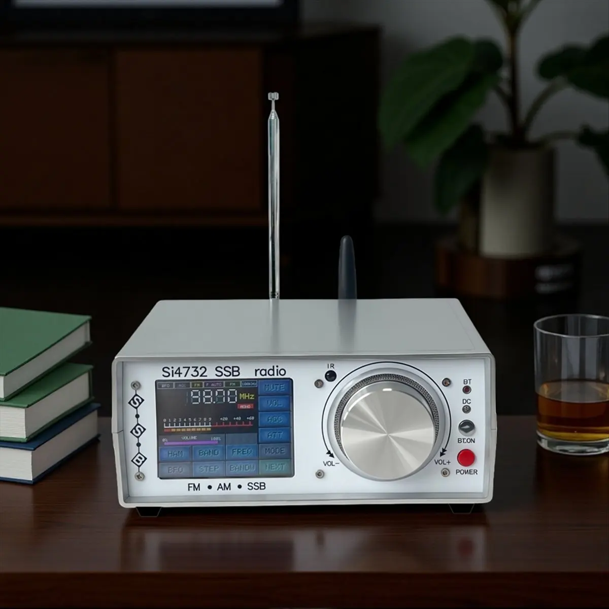 Punctual- ATS-25 SI4732 Full Radio FM LW MW SW SSB Receiver 64-108Mhz Radio Receiver 2.8 Inch Touch Screen - Image 4