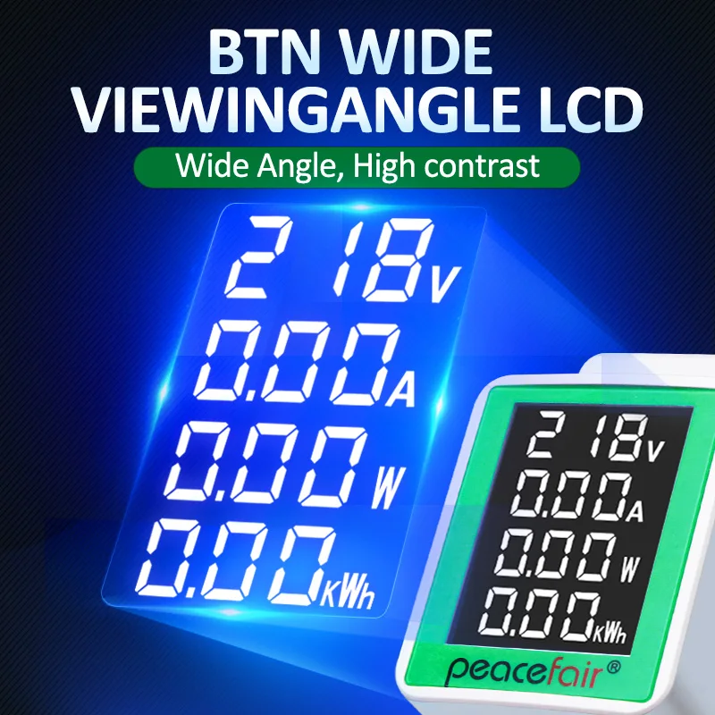 PZEM-008 Din Rail Electricity Digital Power Energy Meter Watt Kwh Wattmeter Monitor Ammeter Voltmeter AC 50-300V 100A - Image 4
