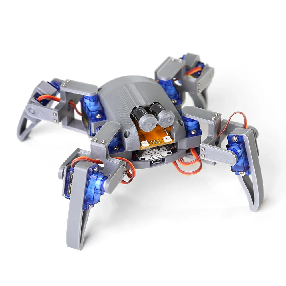 Quadruped Spider Robot  Kit v2.0 ESP8266，3D printed Bionic robot DIY NodeMCU Programming robot Maker Open source hardware - Image 2