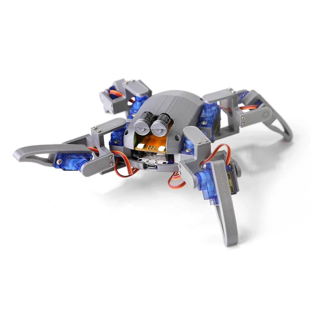 Quadruped Spider Robot  Kit v2.0 ESP8266，3D printed Bionic robot DIY NodeMCU Programming robot Maker Open source hardware - Image 5