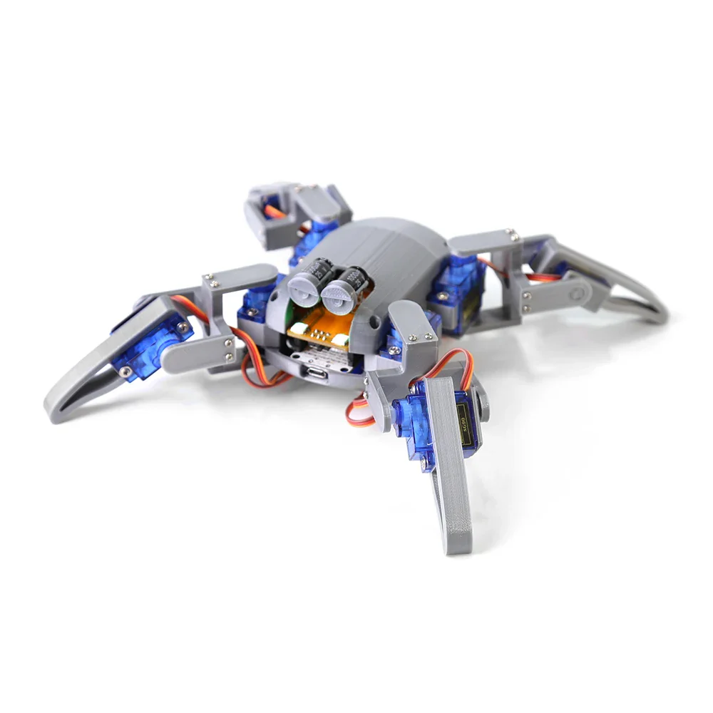 Quadruped Spider Robot  Kit v2.0 ESP8266，3D printed Bionic robot DIY NodeMCU Programming robot Maker Open source hardware - Image 6