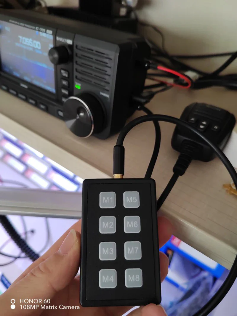 radio external control keyboard is suitable for IC-705 IC-7300 IC-7100 IC-7410 etc. - Image 3