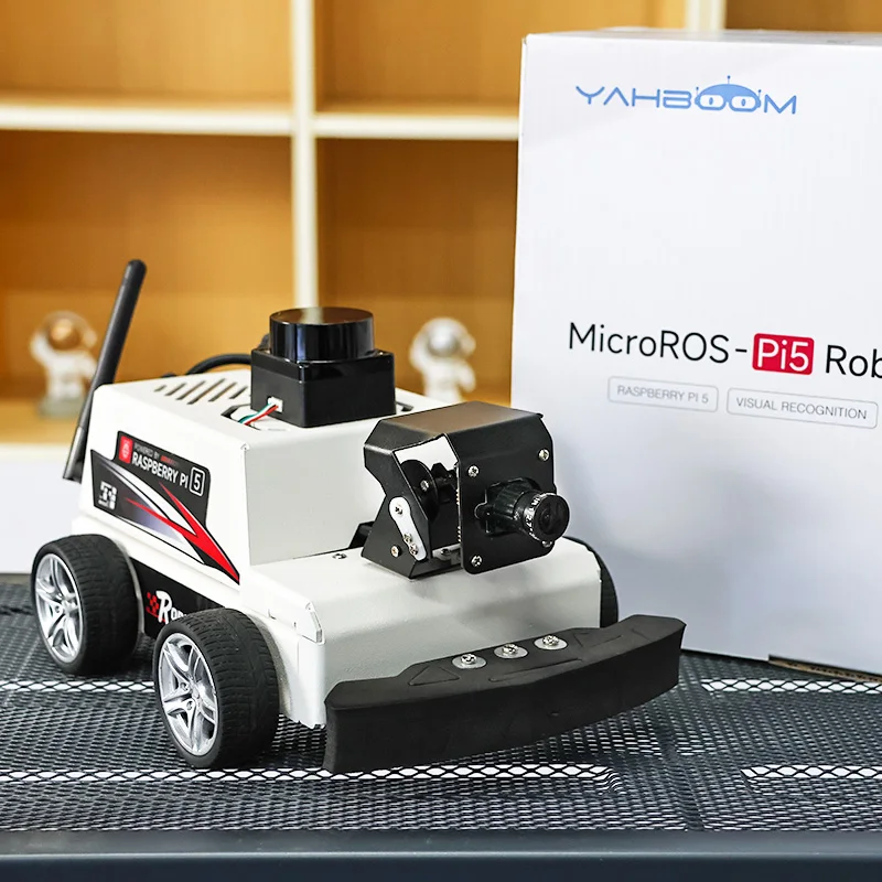 Raspberry Pi 5 ROS2 Robot Car Kit With TOF Lidar Support AI Visual Recognition SLAM Mapping Navigation Electronic Education Set - Image 6