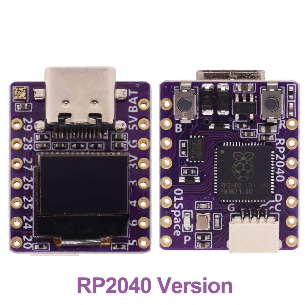 Raspberry Pi Pico RP2040 ESP32 C3 S3 RISC-V WiFi Bluetooth Development Board With 0.42 inch OLED Supports Arduino and micropyth - Image 7