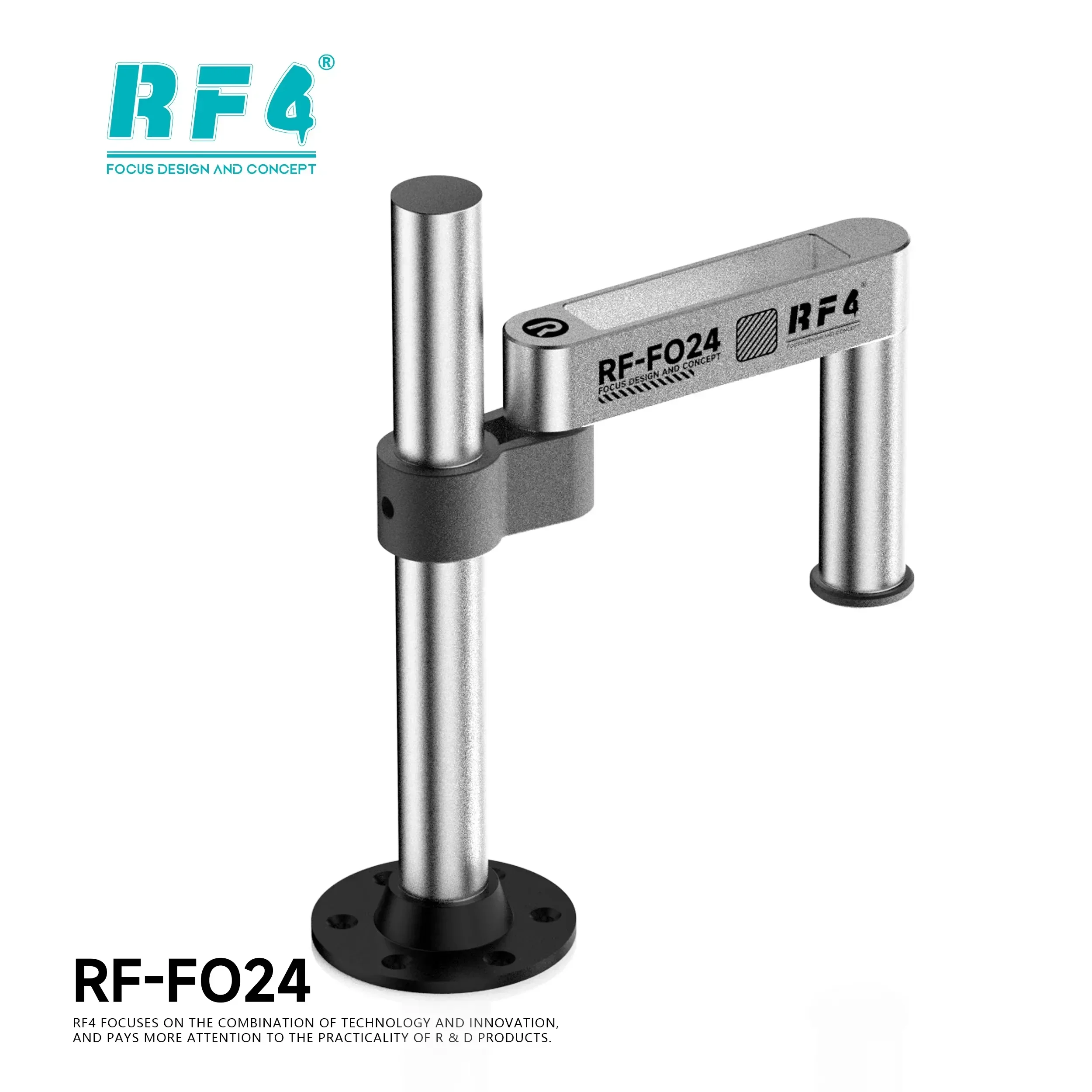 RF4 Rotating Microscope Folding Universal Stand FO24 FO25 FO26 Swing Arm For Stereo Microscope HDMI USB Video Camera Tools - Image 3