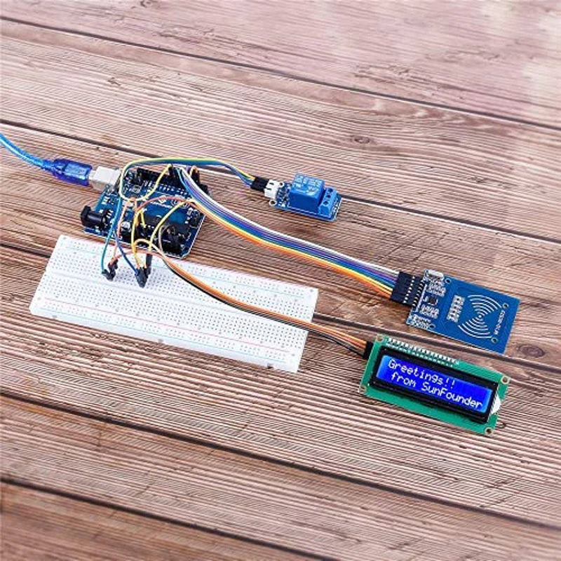 RFID IC Wireless Module MFRC-522 RC-522 RC522 IC KEY SPI Writer Reader IC Card Proximity for Arduino - Image 2