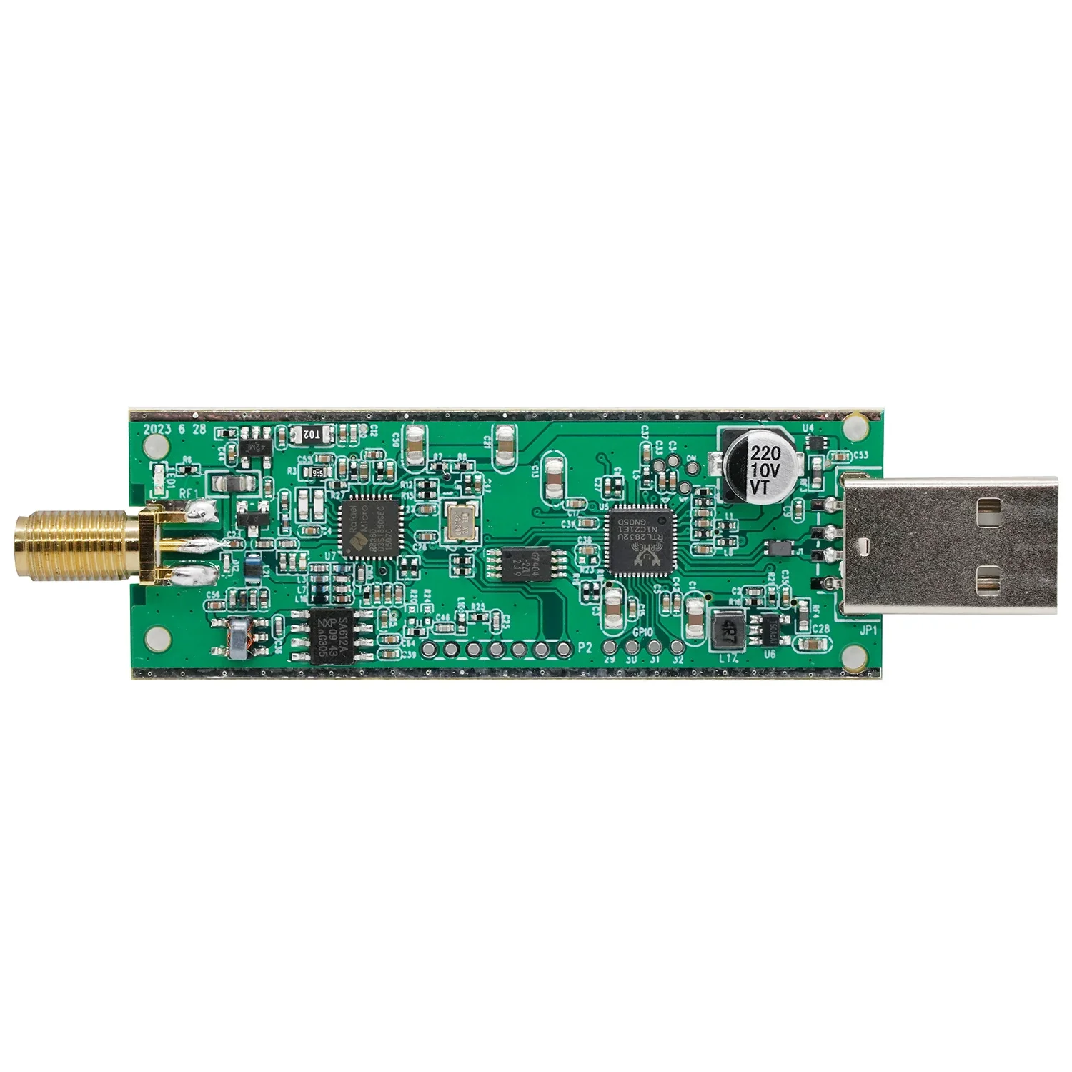 RTL-SDR Blog RTL SDR V4 R828D RTL2832U 1PPM TCXO SMA RTLSDR Software Defined Radio (Dongle Only) - Image 3