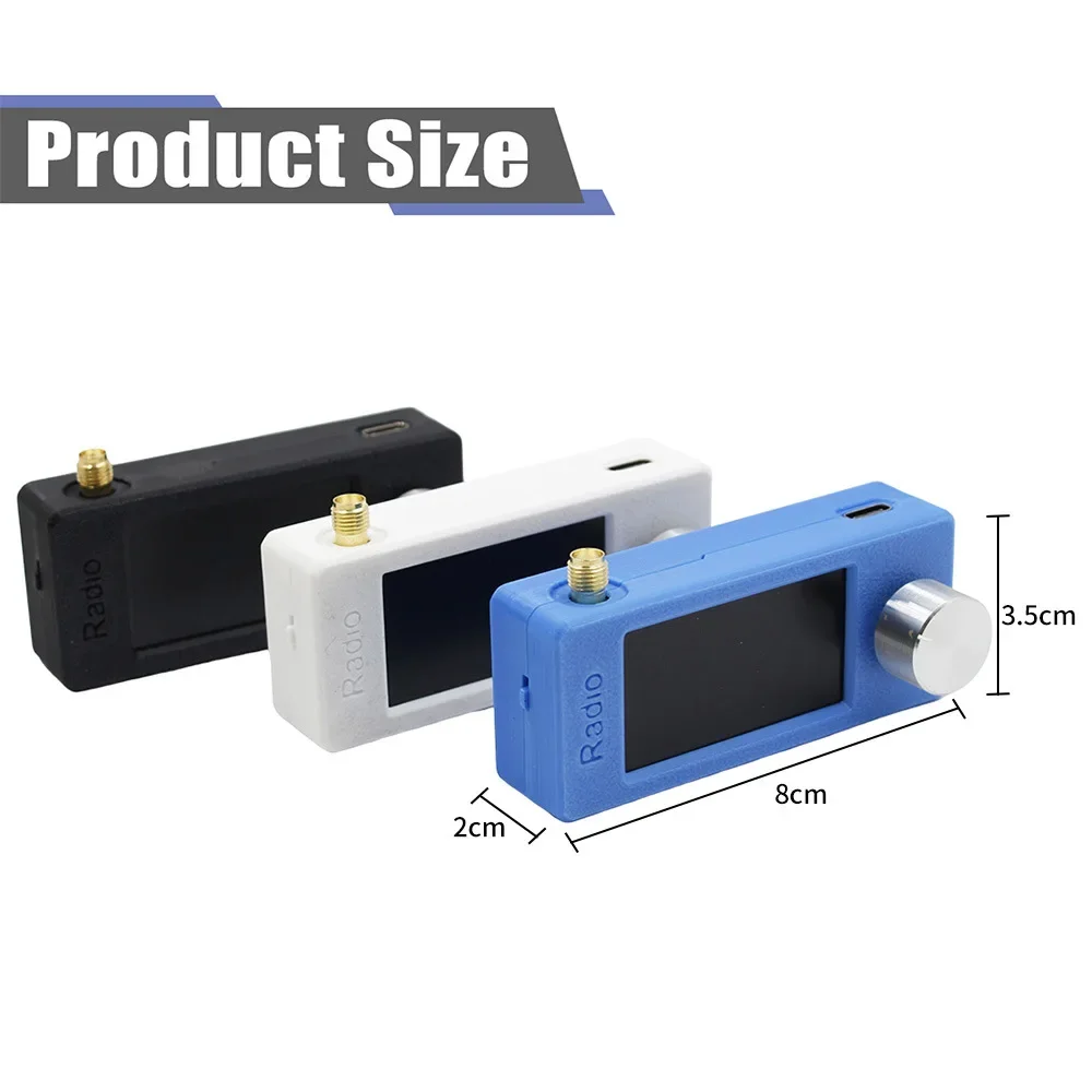 SI4732  0.5-108 MHz LSB USB AM FM LSB USB AM FM Pocket Mini Portable Radio Receiver - Image 6