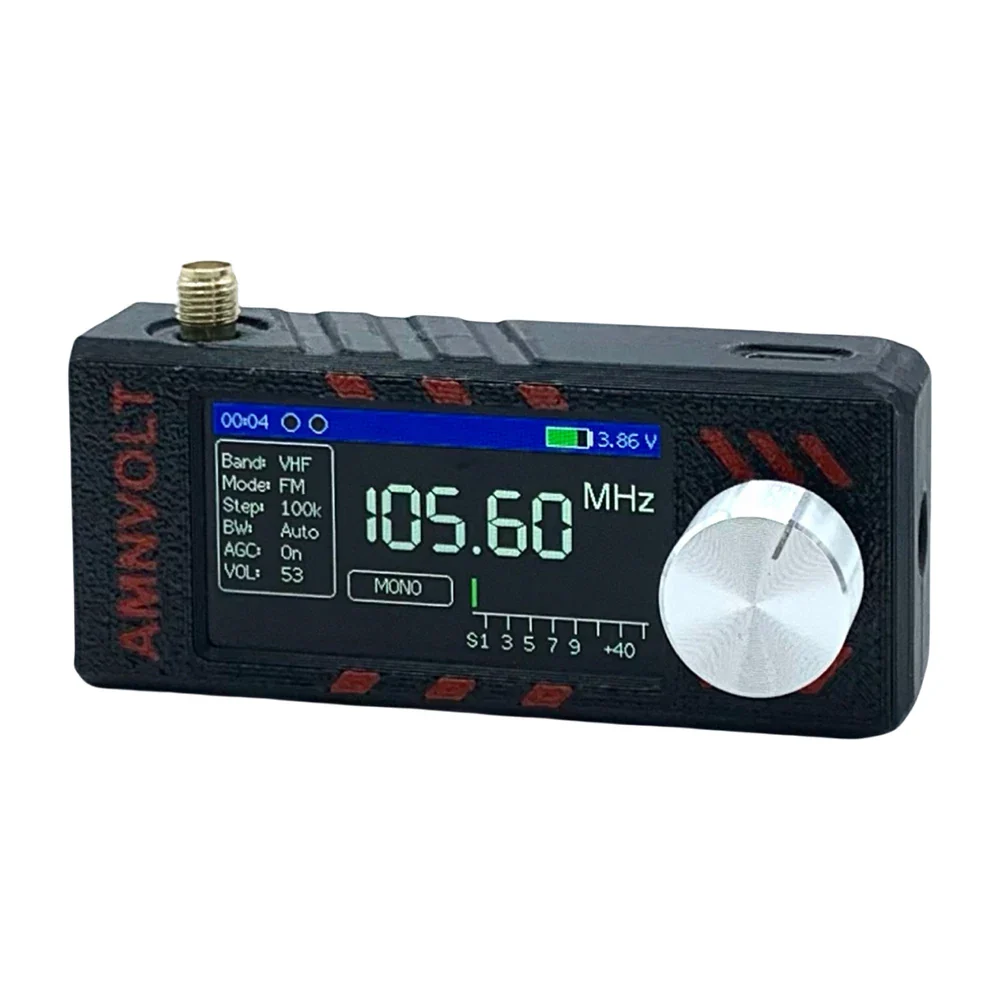 SI4732 Portable Radio LSB USB AM FM FM/AM Radio 1.9inch Mini Pocket Radio HF SW MW VHF Radio with Antenna DSP Long-lasting Radio - Image 6