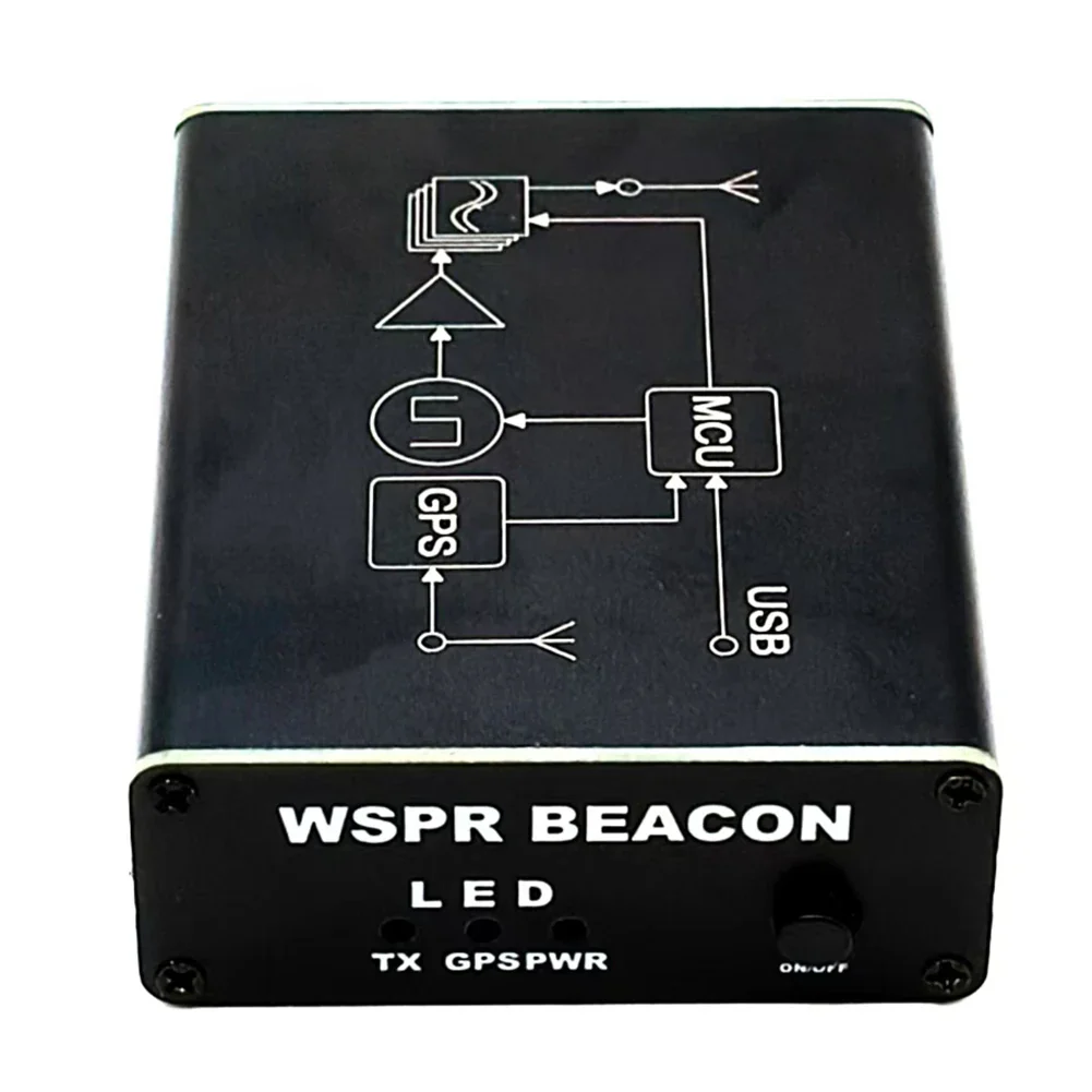 SI5351 WSPR Transmitter With TCXO And GPS Automatic QTH Positioning 23dBm For Tests Measurement Tools Accessory USB-5V - Image 5