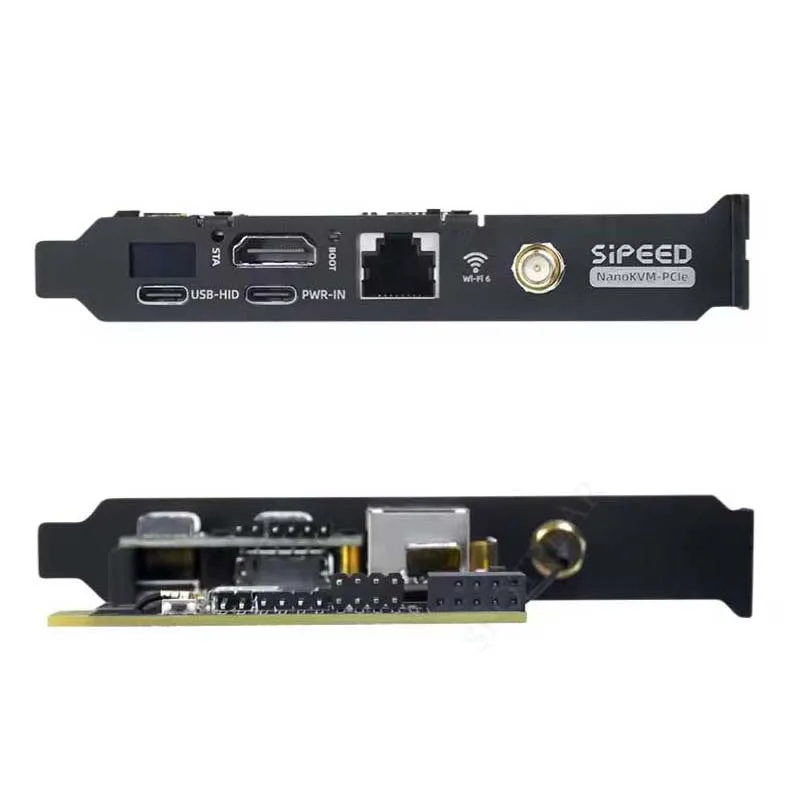 Sipeed NanoKVM PCIe Remote Control / Power / Desktop Maintenance Server UART HDMI USB RISC-V NanoKVM-PCIe For PiKVM - Image 4