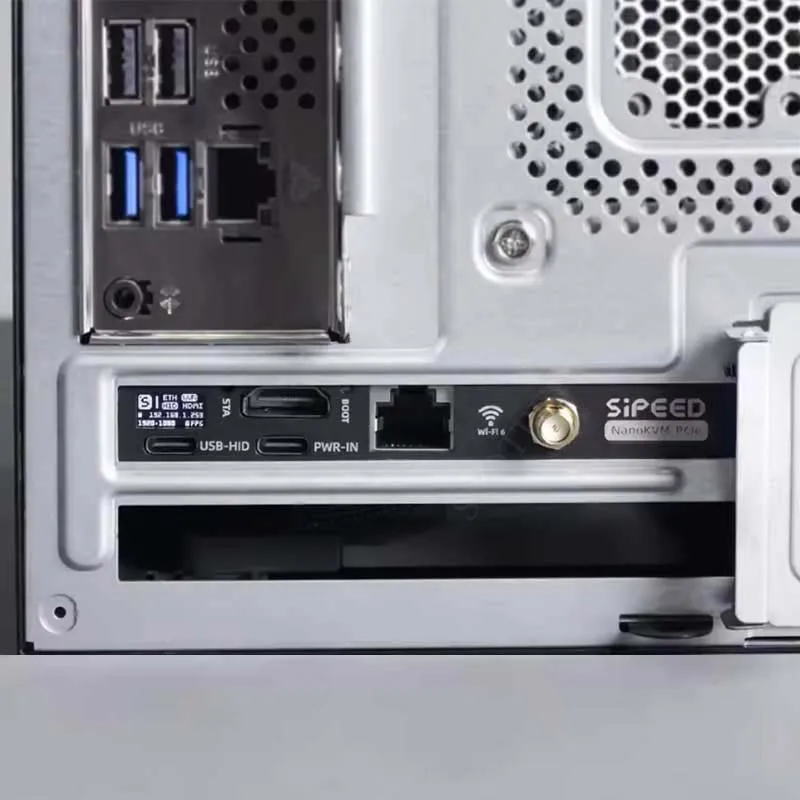 Sipeed NanoKVM PCIe Remote Control / Power / Desktop Maintenance Server UART HDMI USB RISC-V NanoKVM-PCIe For PiKVM - Image 6