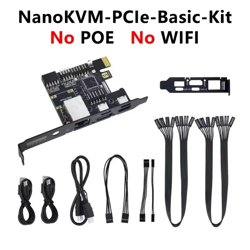 Sipeed NanoKVM PCIe Remote Control / Power / Desktop Maintenance Server UART HDMI USB RISC-V NanoKVM-PCIe For PiKVM - Image 7