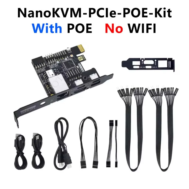 Sipeed NanoKVM PCIe Remote Control / Power / Desktop Maintenance Server UART HDMI USB RISC-V NanoKVM-PCIe For PiKVM - Image 8