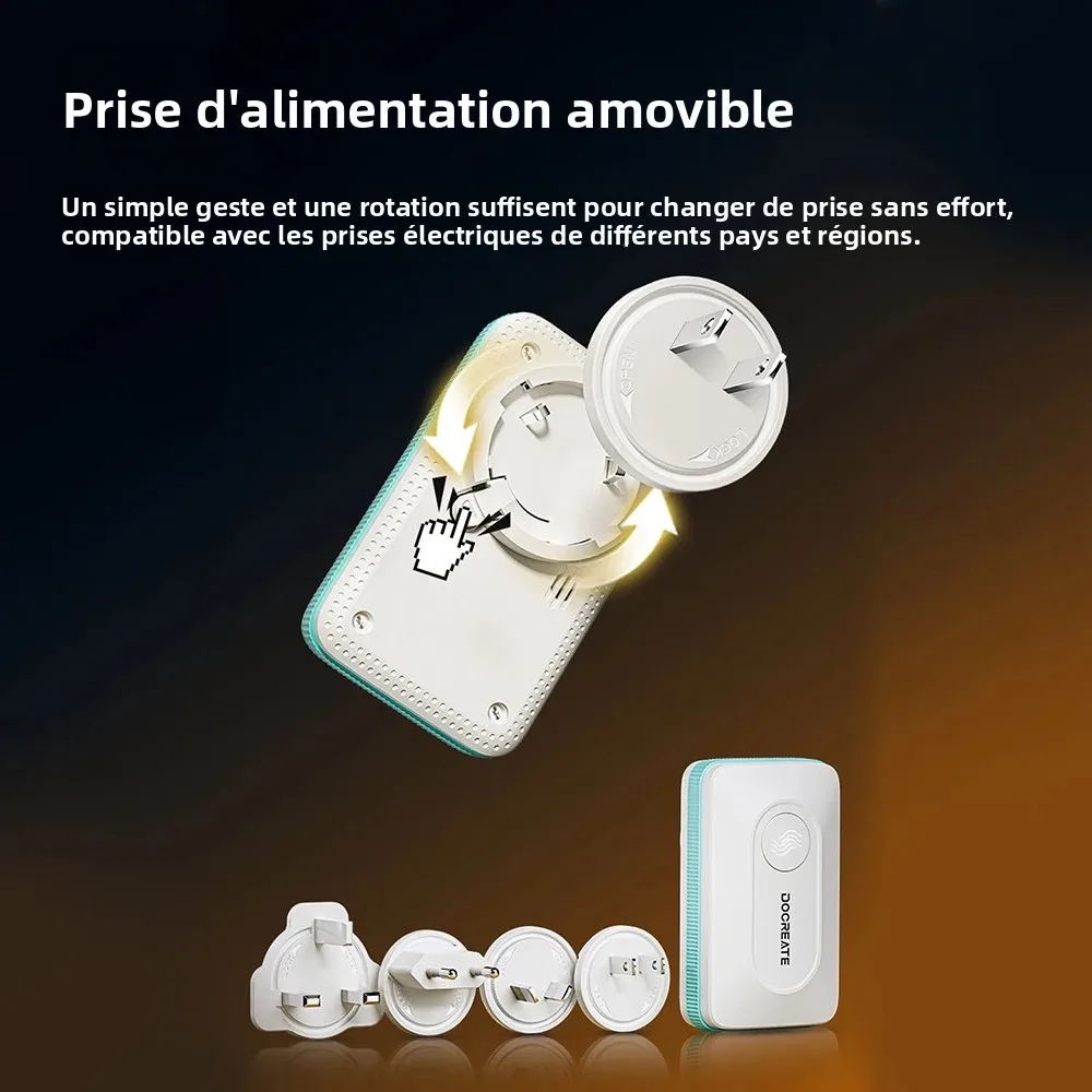 SL06 Schumann Mini Signal Generator With Sleep Night Light Silent Soft Light Dual Use Detachable EU Plug Generators AC110-240V - Image 5