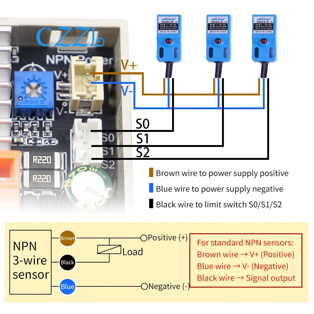 SMD4/SMD6 integrated drive 42 57 stepper motor forward and reverse control driver angle speed PLC serial communication - Image 5