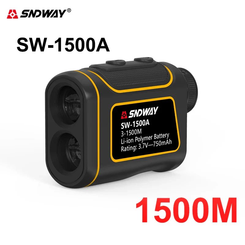 SNDWAY Sndway Rangefinder for Hunting Golf Laser Range finder 1000/1500M Golf Distance Meter Hunting Telemeter Roulette with Flag-Lock - Image 14
