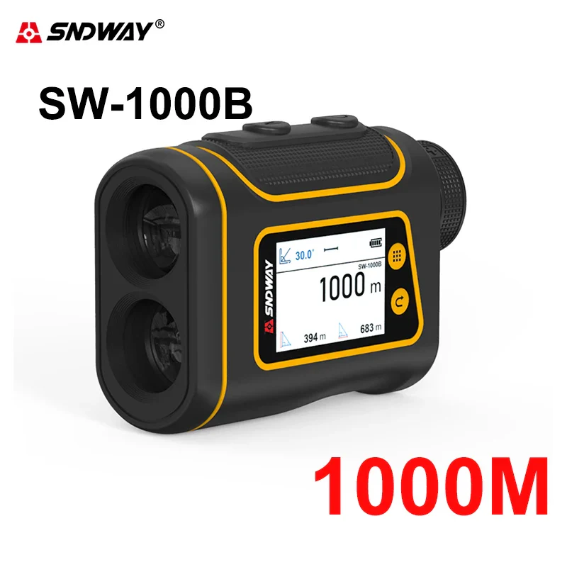 SNDWAY Sndway Rangefinder for Hunting Golf Laser Range finder 1000/1500M Golf Distance Meter Hunting Telemeter Roulette with Flag-Lock - Image 16