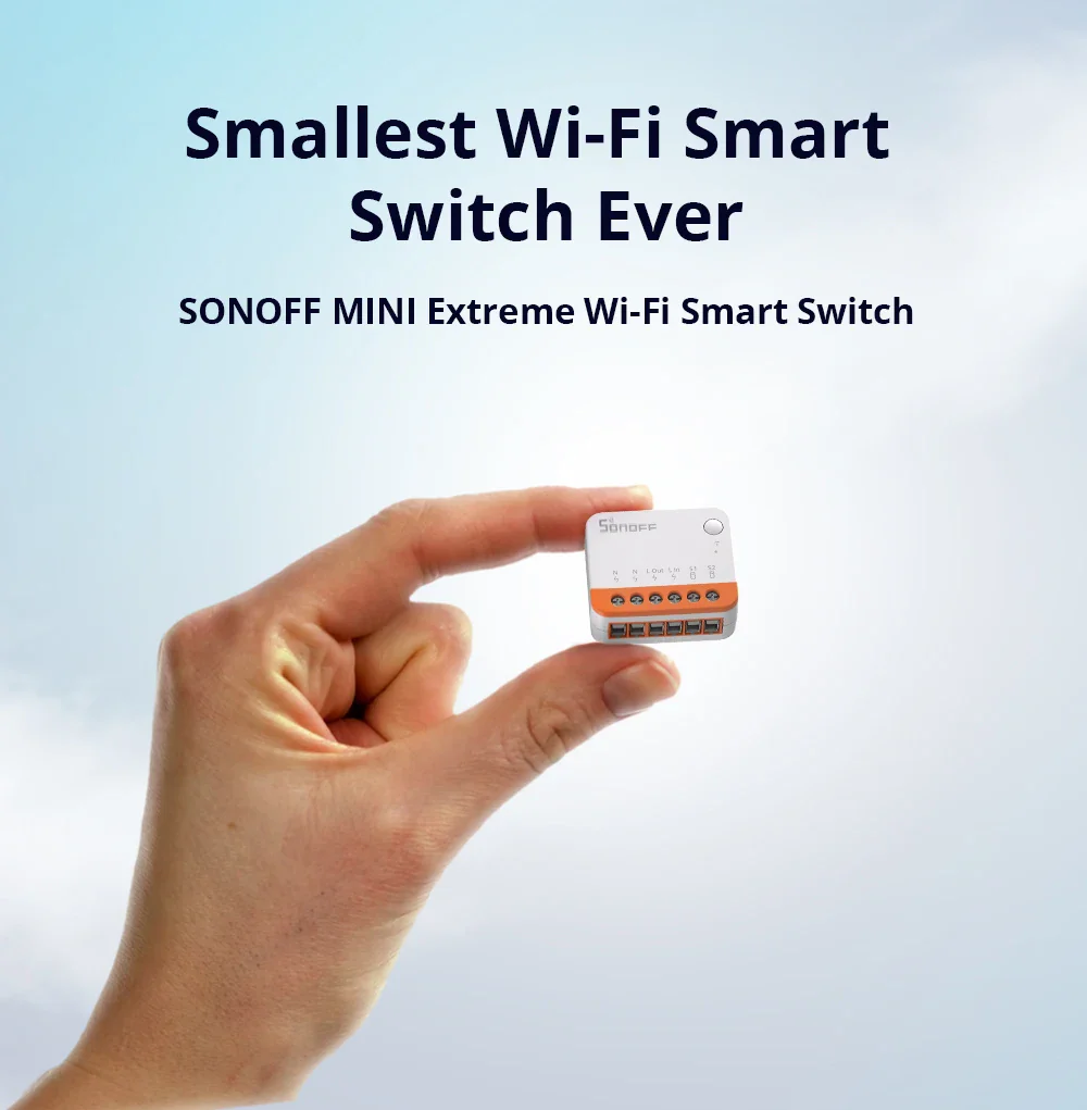 Sonoff Mini R4 Extreme Wifi Smart Switch Interruptor with Relay On-Off DIY Switch Module eWelink APP Control Works with Alexa - Image 2