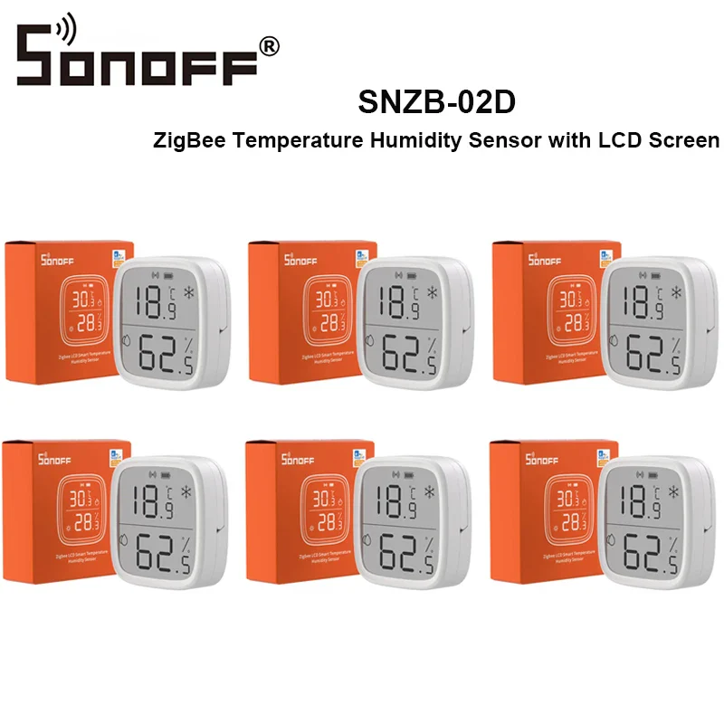 SONOFF SNZB 02D Zigbee Temperature Humidity Sensor with 2.5" LCD Screen for EWeLink SONOFF ZigBee Bridge Alexa Google Home Alice - Image 12