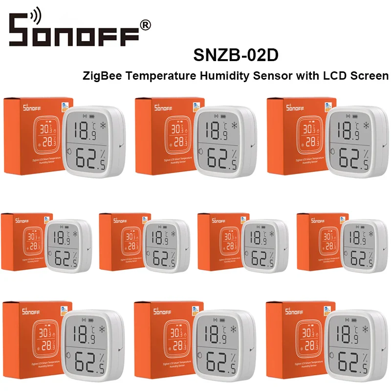 SONOFF SNZB 02D Zigbee Temperature Humidity Sensor with 2.5" LCD Screen for EWeLink SONOFF ZigBee Bridge Alexa Google Home Alice - Image 13