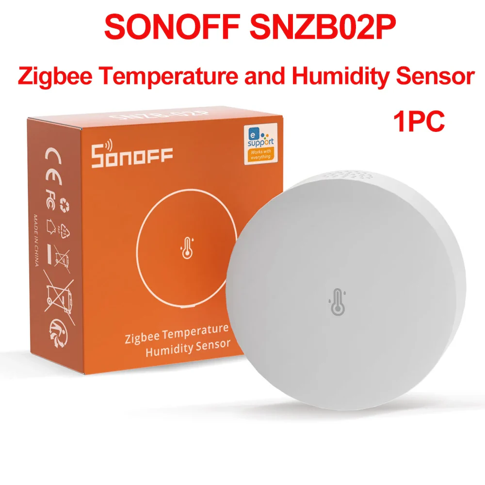 SONOFF SNZB-02P Zigbee Temperature and Humidity Sensor High Accuracy & Fast Refresh Zigbee 3.0 Compatible Comfort Alert eWelink - Image 6
