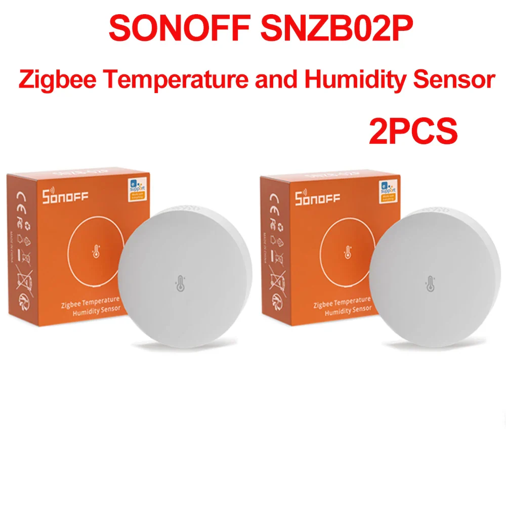 SONOFF SNZB-02P Zigbee Temperature and Humidity Sensor High Accuracy & Fast Refresh Zigbee 3.0 Compatible Comfort Alert eWelink - Image 7