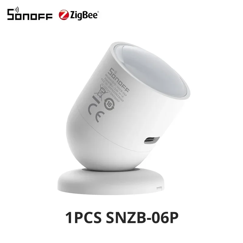 SONOFF Zigbee Human Presence Sensor SNZB-06P Presence Detection Light Sensing Smart Home Automation For Google Alexa Alice - Image 7