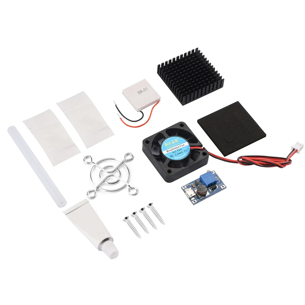 SR-01 5V Thermoelectric Cooler Peltier Elemente Module 40*40MM 5V Semiconductor Refrigeration Chip Easy to DIY/Assemble - Image 2