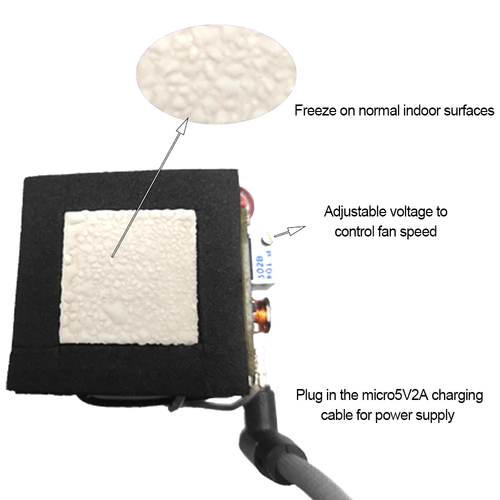SR-01 5V Thermoelectric Cooler Peltier Elemente Module 40*40MM 5V Semiconductor Refrigeration Chip Easy to DIY/Assemble - Image 5