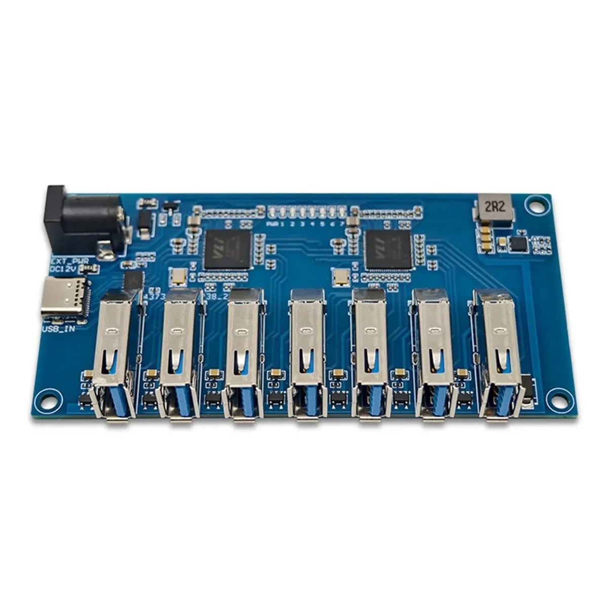 Stable- VL817 USB3.1 HUB Module 1-to-7 Port Hub Splitter Supports SuperSpeed/High Speed /Full Speed/Low Speed Devices - Image 3