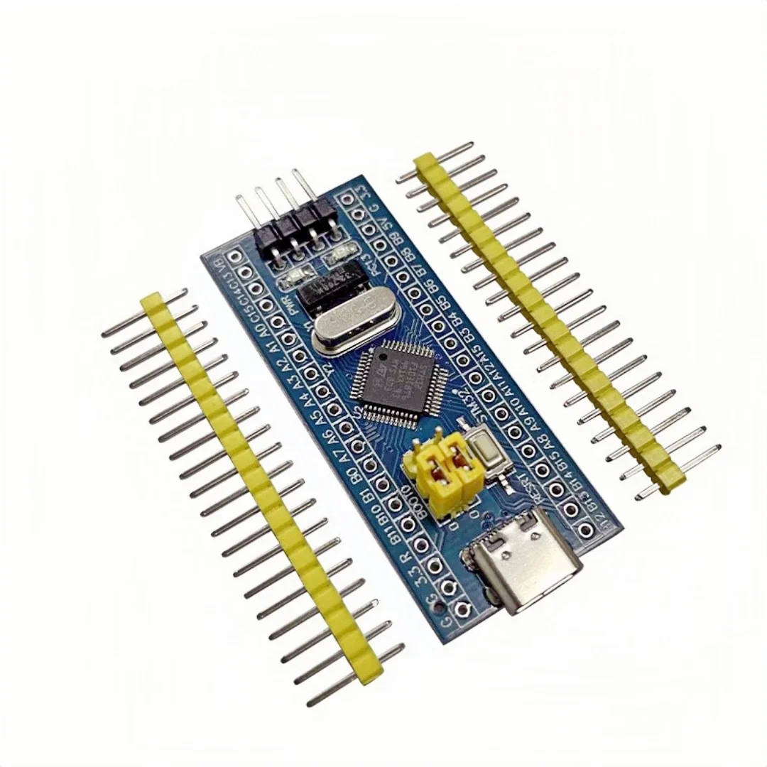 STM32F103C8T6 STM32F103C6T6 ARM STM32 Minimum System Development Board STM32F401 STM32F411 + ST-LINK V2 Download Programmer - Image 4